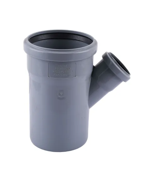 Трійник для внутрішньої каналізації VS Plast 110х50/45 - 1