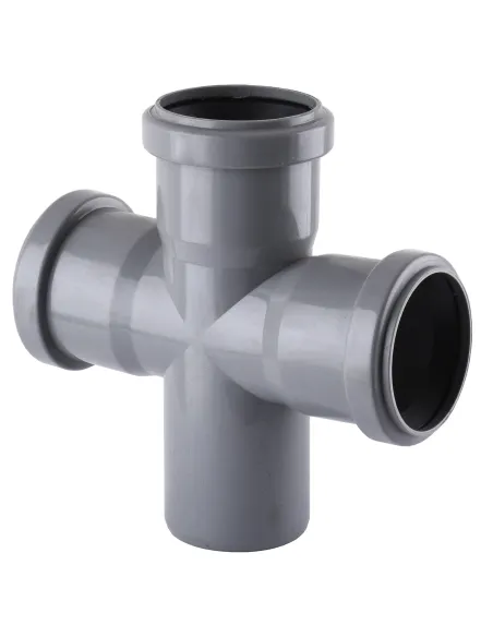 Хрестовина для внутрішньої каналізації VS Plast 50х50х50/90 - 1