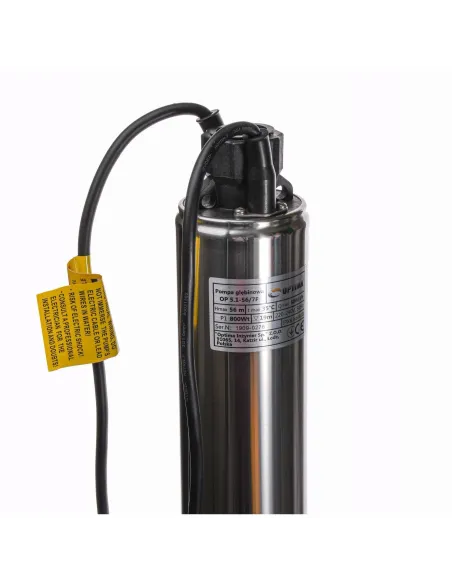 Колодезный глубинный насос Optima Op 5,1 - 56/7 F 0.8 кВт кабель 10 метров, с поплавком - 5