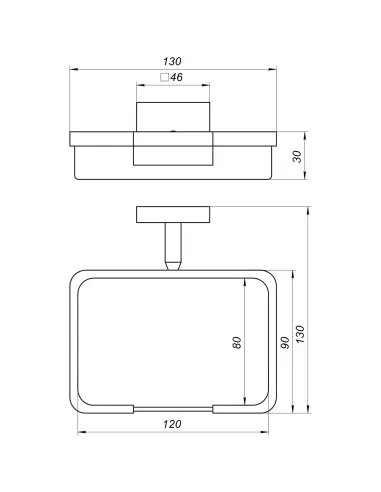 Мильниця Globus Lux SQ9424 (нержавіюча сталь-SUS304) - 3