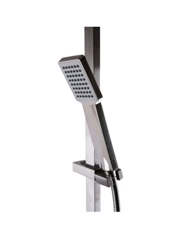 Душевая система из нержавеющей стали Globus Lux Sicilia SBQ-SH-125 с душевым набором - 2