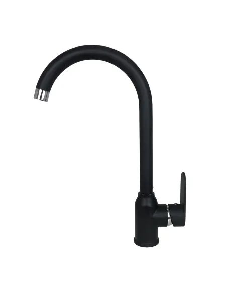 Смеситель для кухни Globus Lux Ontario GLO-0203S-BB черный матовый - 1