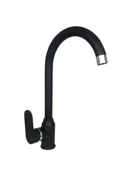 Смеситель для кухни Globus Lux Ontario GLO-0203S-BB черный матовый - 4