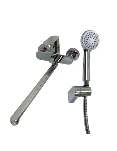 Змішувач для ванни Globus Lux GLO-0208 Ontario (Європеремикання, 350 мм) - 2