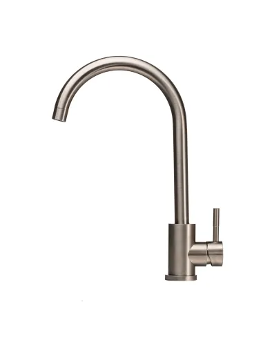 Смеситель для кухни Globus Lux Alpen SBT1-203S нержавеющая сталь - 4