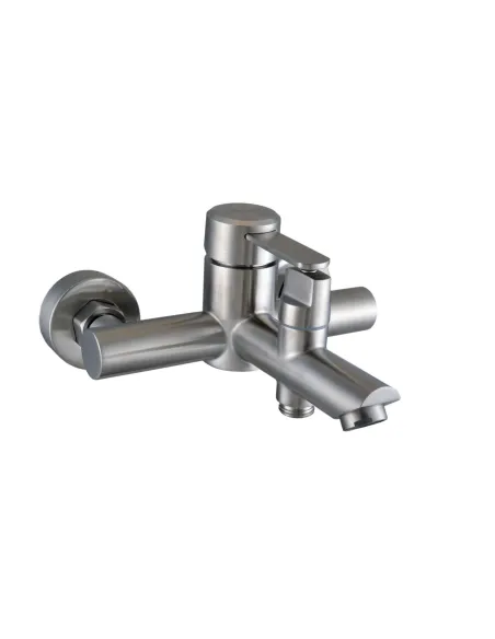 Смеситель для ванны с душем Globus Lux Wien SBT2-102NE европереключение, нержавеющая сталь - 2