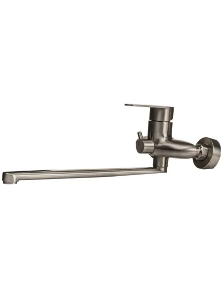 Смеситель для ванны из нержавеющей стали Globus Lux Main SM-208 излив 350 мм - 2