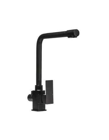 Смеситель для кухни MixMIRA MS-0110-BB (квадро, черный, под осмос, гайка, боковой, нержавейка) - 2