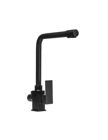 Смеситель для кухни MixMIRA MS-0110-BB (квадро, черный, под осмос, гайка, боковой, нержавейка) - 2