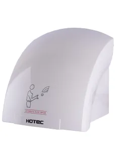 Сушарка для рук сенсорна із пластику Hotec 11.302-ABS-White (220В ,1800Вт) - 1