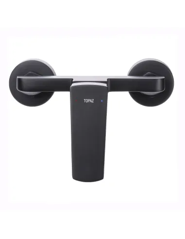 Смеситель для душа наружного монтажа Topaz Lexi TL 21701-H57-BL черный матовый - 4