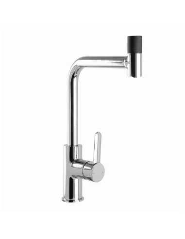 Змішувач для кухні з підведенням для фільтру води Topaz Corsica-TC-TC-8802-H48 (Хром) - 2