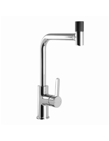Змішувач для кухні з підведенням для фільтру води Topaz Corsica-TC-TC-8802-H48 (Хром) - 2