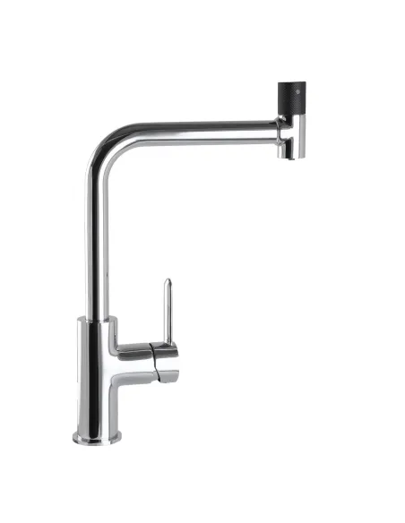 Змішувач для кухні з підведенням для фільтру води Topaz Corsica-TC-TC-8802-H48 (Хром) - 3