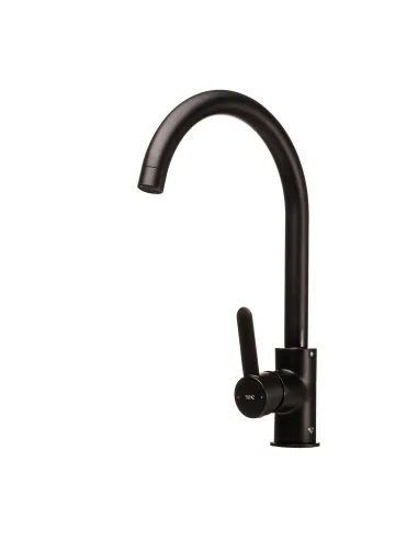 Смеситель для кухни из латуни Topaz Corsica TC 8809-H48-BL черный матовый - 3