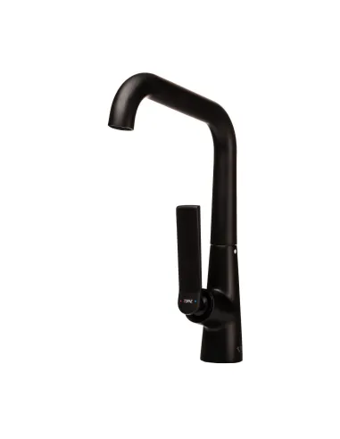Смеситель для кухни из латуни Topaz Teel TT 24401-H59-BB черный матовый - 3