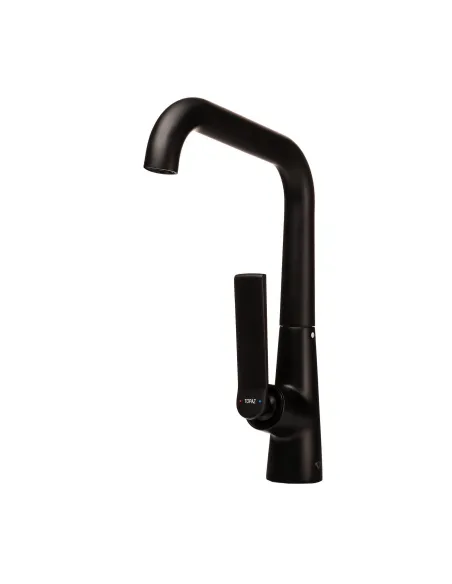 Смеситель для кухни из латуни Topaz Teel TT 24401-H59-BB черный матовый - 3