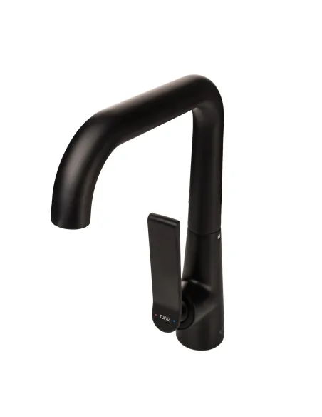 Смеситель для кухни из латуни Topaz Teel TT 24401-H59-BB черный матовый - 4