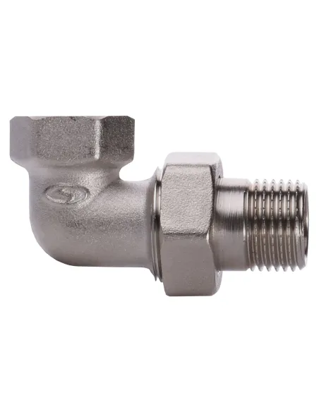 Сгон-американка никелевая угловая Solomon 1600 1/2 дюйма - 2