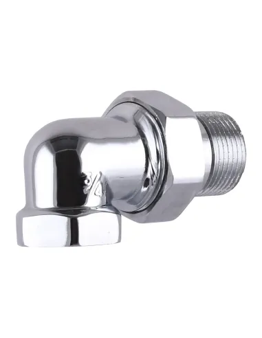 Сгон-американка хромированная угловая Solomon 1600 3/4 дюйма - 3
