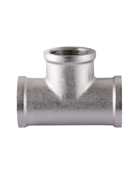 Тройник никелированный Selba SL8802 1, ввв - 1