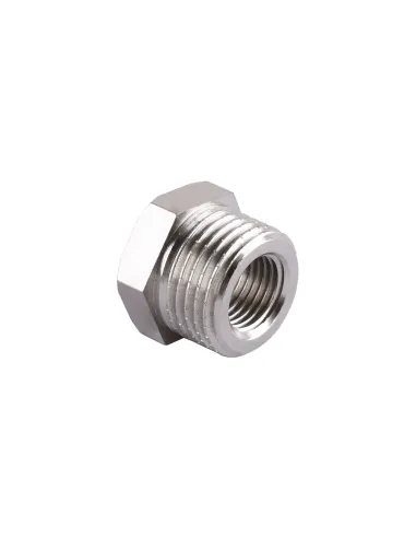 Футорка нікельована Selba SL8809 1/2х1/4 нв - 3