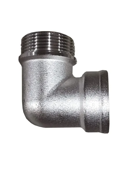 Угол никелированный Solomon 8200 1 1/2 дюйма, НВ, усиленный - 1