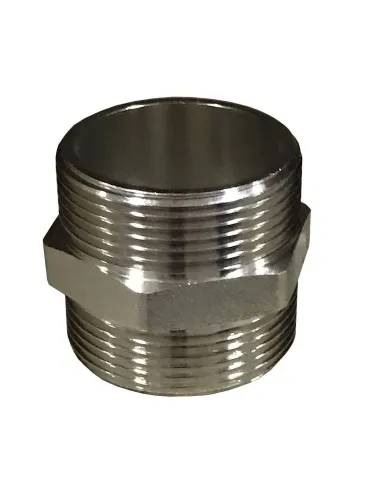 Ниппель никелированный Solomon 8205 1 1/2 дюйма НН - 2