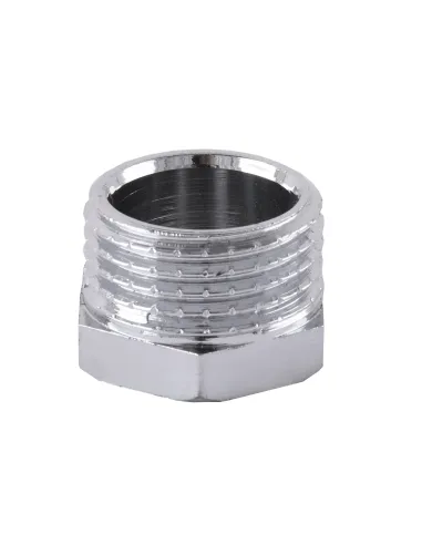 Заглушка хромированная Solomon 4001 3/4 дюйма с наружней резьбой - 3