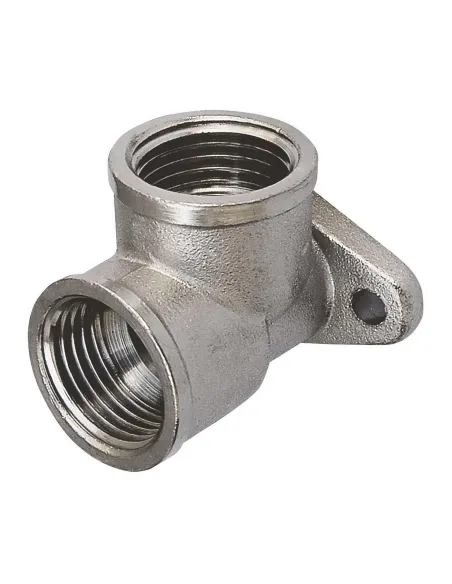 Кут монтажний хромований Solomon 8201 1/2 ст - 1