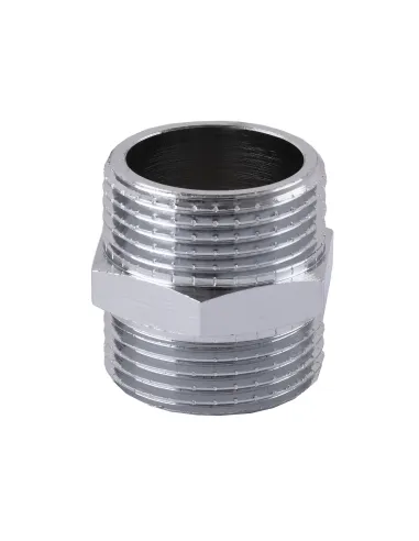 Ниппель хромированный Solomon 8205 1/2 дюйма НН - 2