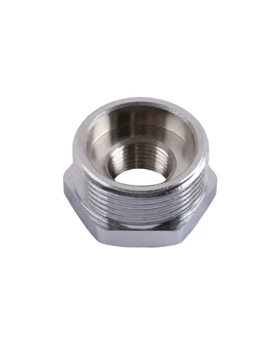 Футорка перехідна хромована Solomon 8209 1/2х1/4 нв - 2