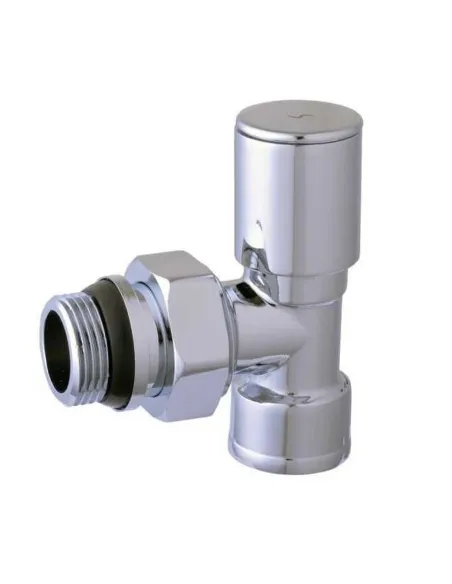 Кран для радиатора вентильный угловой Solomon 1855 3/4 дюйма, с уплотнителем - 1