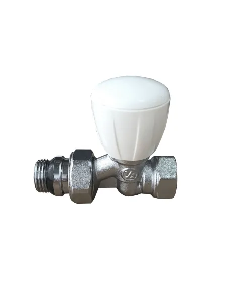 Кран для радіатора вентильний прямий Solomon 161404 1/2 з ущільнювачем, ручний - 3