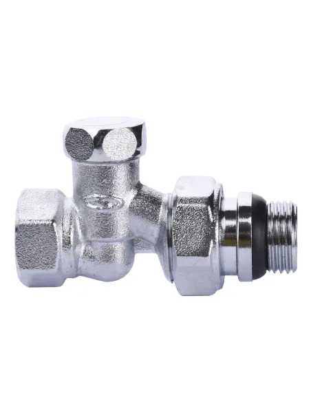 Кран для радиатора вентильный прямой Solomon 161405 1/2 дюйма с уплотнителем, под ключ - 1