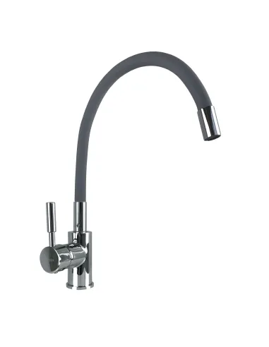 Смеситель для кухни Globus Lux Lazer GLLR-0203SG серый - 4