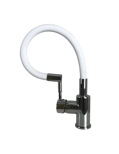 Смеситель для кухни Globus Lux Lazer GLLR-0203SW белый - 3