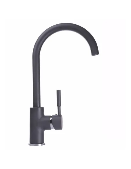 Змішувач для кухні Globus Lux Lazer GLLR-0203S-3-Titanium темно-сірий - 1