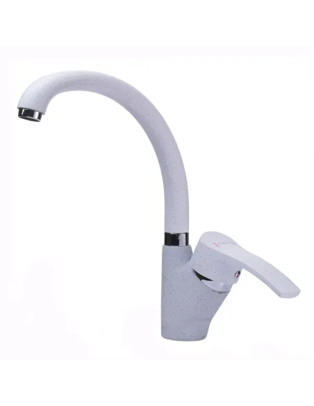 Змішувач для кухні Globus Lux Queensland GLQU-0203S-BIG-7-White білий - 2