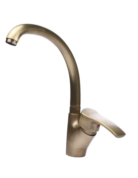 Змішувач для кухні Globus Lux Queensland GLQU-0203S-BIG-9-Bronze бронза - 2