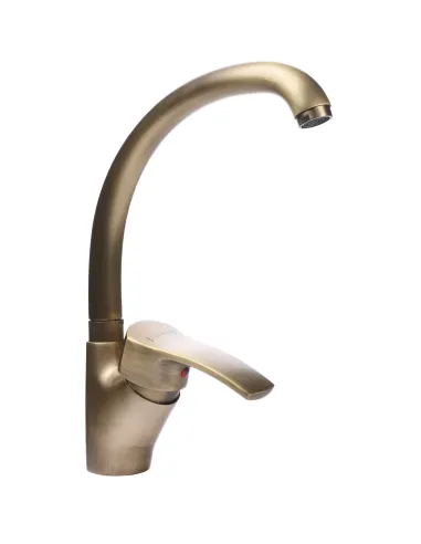 Змішувач для кухні Globus Lux Queensland GLQU-0203S-BIG-9-Bronze бронза - 3