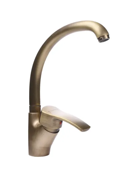 Змішувач для кухні Globus Lux Queensland GLQU-0203S-BIG-9-Bronze бронза - 3