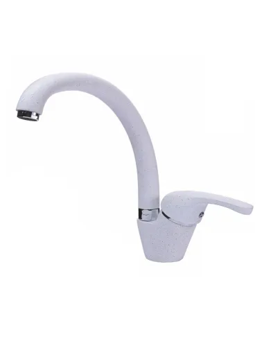Смеситель для кухни Globus Lux Solly GLSO-0203S-7-White белый - 2