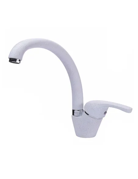 Смеситель для кухни Globus Lux Solly GLSO-0203S-7-White белый - 2