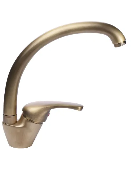 Змішувач для кухні Globus Lux Solly GLSO-0203S-9-Bronze бронза - 1