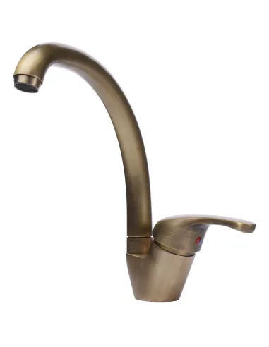 Змішувач для кухні Globus Lux Solly GLSO-0203S-9-Bronze бронза - 3