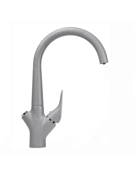 Змішувач для кухні Globus Lux GLLR-0222-2-Arena світло-сірий, під осмос - 1