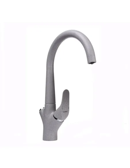 Змішувач для кухні Globus Lux GLLR-0222-2-Arena світло-сірий, під осмос - 3