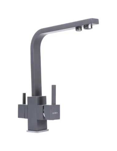 Смеситель для кухни с подключением к фильтру Globus Lux Lazer GLLR-0111-3-Titanium темно-серый - 2