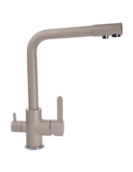 Смеситель для кухни с подключением к фильтру Globus Lux Lazer GLLR-0444-4-Colorado светло-бежевый - 2